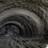 E aproape gata un tunel de pe Autostrada Piteşti - Sibiu. Lucrarea costă 1.678.000.000 de lei - Foto: INQUAM PHOTOS/George Călin
