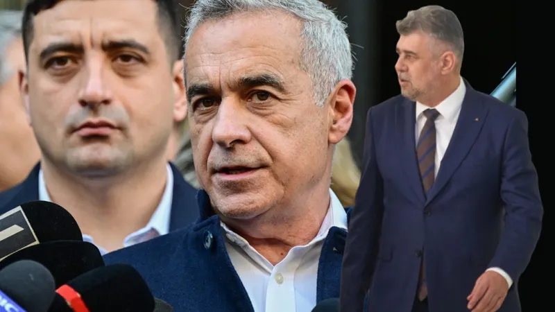 Pagini de FB „Georgescu Președinte” și „Ciolacu Președinte” au ajuns „Simion, președinte”. Pe bani! - Foto: Profimedia images - Colaj Newsweek