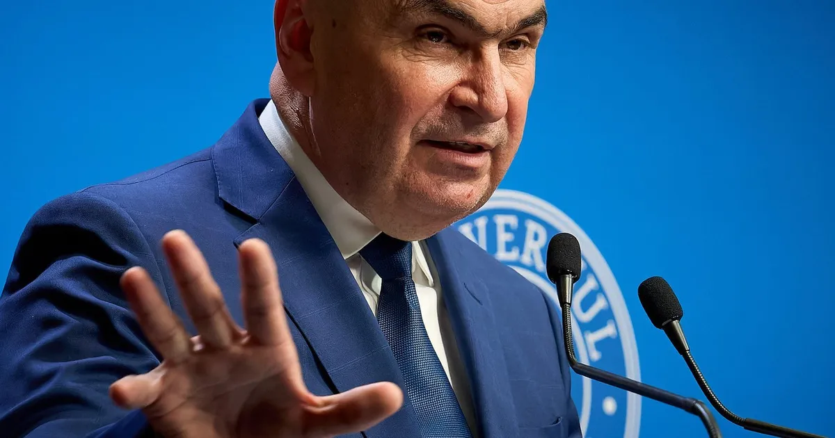 Ilie Bolojan Refuses to Step Down as Prime Minister and Calls for Neutral Government