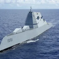 Nava de război Zumwalt, distrugătorul dominant al secolului 21. Trage cu rachete hipersonice - FOTO: Profimedia