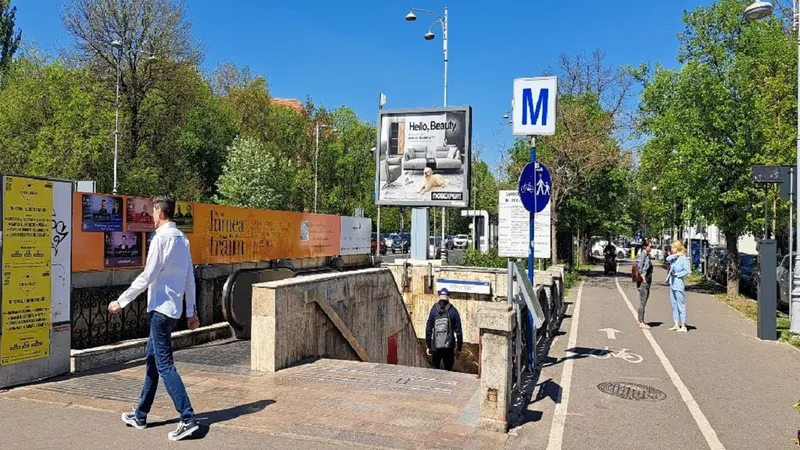 Gură de metrou- Foto: Facebook/ Metrorex