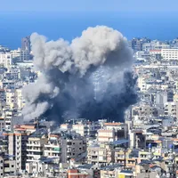 Cerul deasupra Libanului plânge cu lacrimi de sânge: 22 morți în bombardamentele israeliene de azi: FOTO - Profimedia(imagine cu rol ilustrativ)