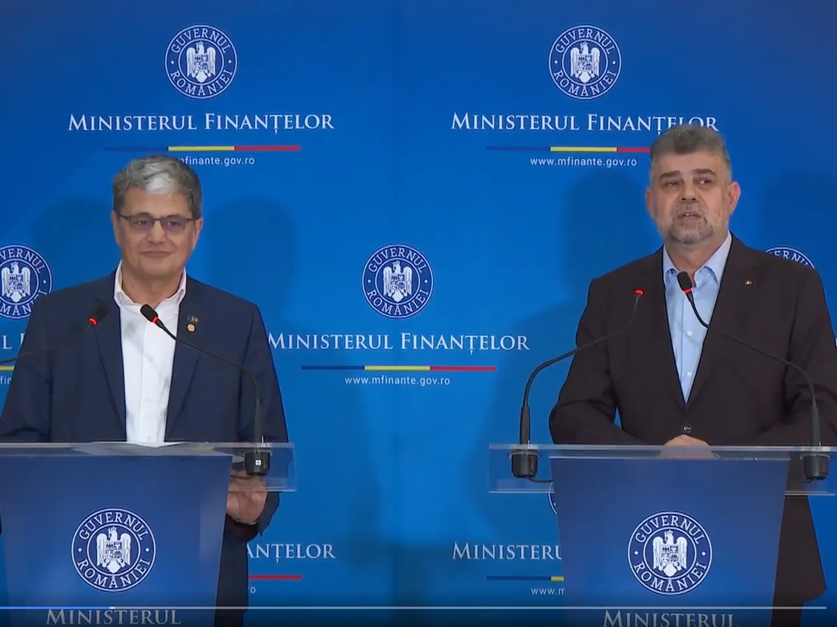 Boloș și Ciolacu - Foto: gov.ro