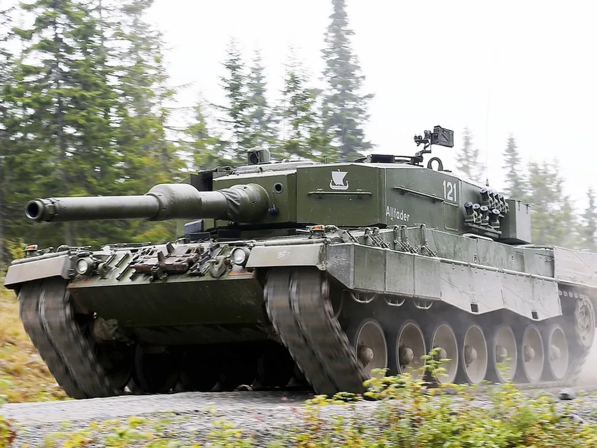 Tanc Leopard - Foto: Store Norske Leksikon - imagine cu caracter ilustrativ