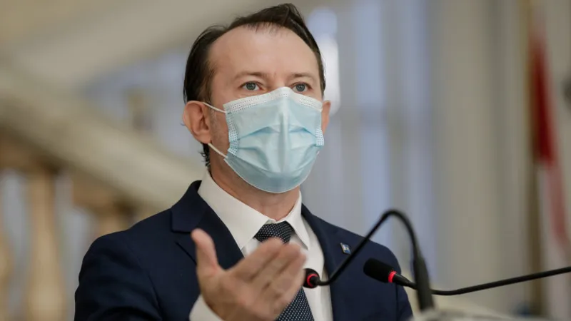 Florin Cîțu este premierul desemnat al coaliției PNL-USR PLUS-UDMR/FOTO: Inquam Photos/George Călin