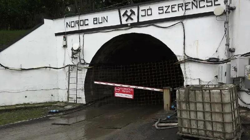 Guvernul a aprobat credite bugetare de 300 de milioane de lei pentru Salina Praid Foto: Pro TV captură video