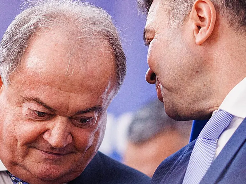 Vasile Blaga în conferinţă de presă - Foto: INQUAM PHOTOS/Cornel Putan
