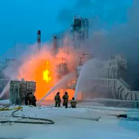 Terminal de gaze din Leningrad, atacat cu drone de Ucraina - Foto: Profimedia Images