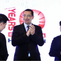 Victor Ponta la aniversarea a 10 ani de prezență Huawei în România Foto: gov.ro