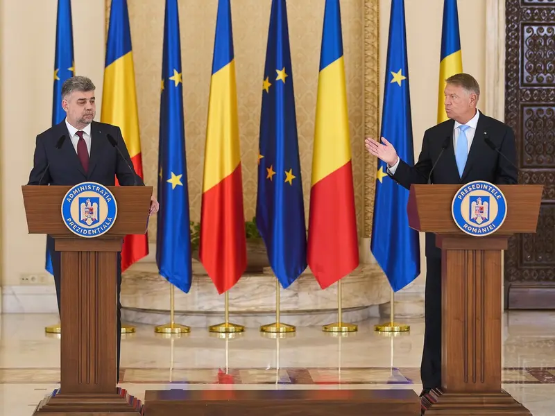 Ciolacu și Iohannis au discutat despre cedarea sistemului Patriot Ucrainei. Ce au hotărât? - Foto: Profimediaimages.ro