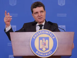Nicuşor Dan, la prima sa conferinţă de presă, ca preşedinte - Foto: INQUAM PHOTOS/George Călin