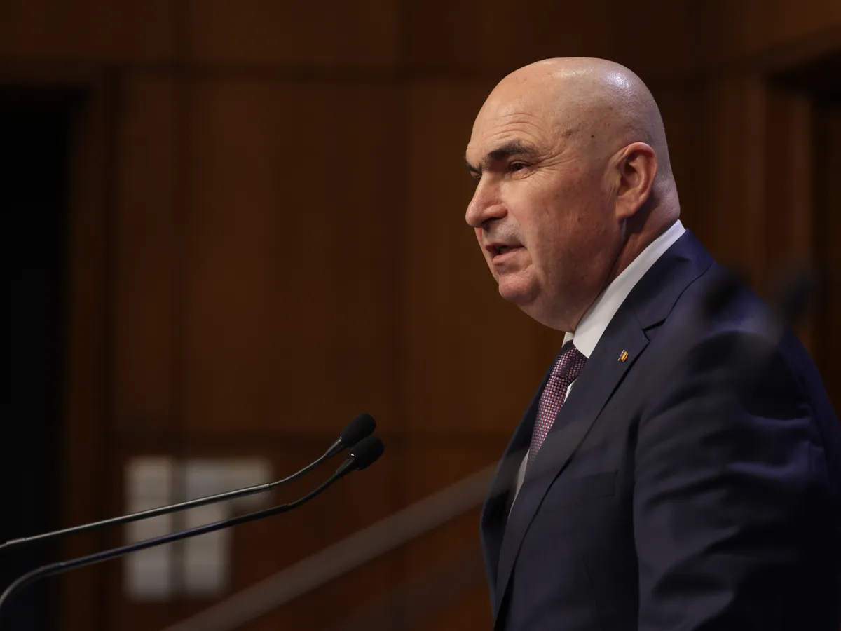 Conferință de presă Ilie Bolojan -Foto: INQUAM PHOTOS / Octav Ganea