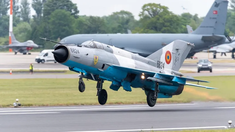 Ceremonie de retragere a aeronavelor MiG-21 LanceR - Foto: Profimedia Images