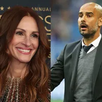 Ce i-a spus Julia Roberts lui Pep Guardiola după ce a câștigat Cupa Campionilor Foto: profimediaimages
