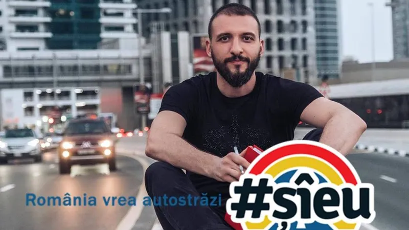 Omul de afaceri Ștefan Mandachi, inițiatorul protestului #șîeu Foto: Facebook