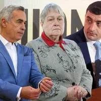 Călin Georgescu, Bracari și George Simion - Foto. Colaj