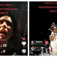 O româncă și-a înscenat înmormântarea live pe TikTok: „Puneți-mi capacul, că îmi e frig!” / Foto: wowbiz.ro, captură video