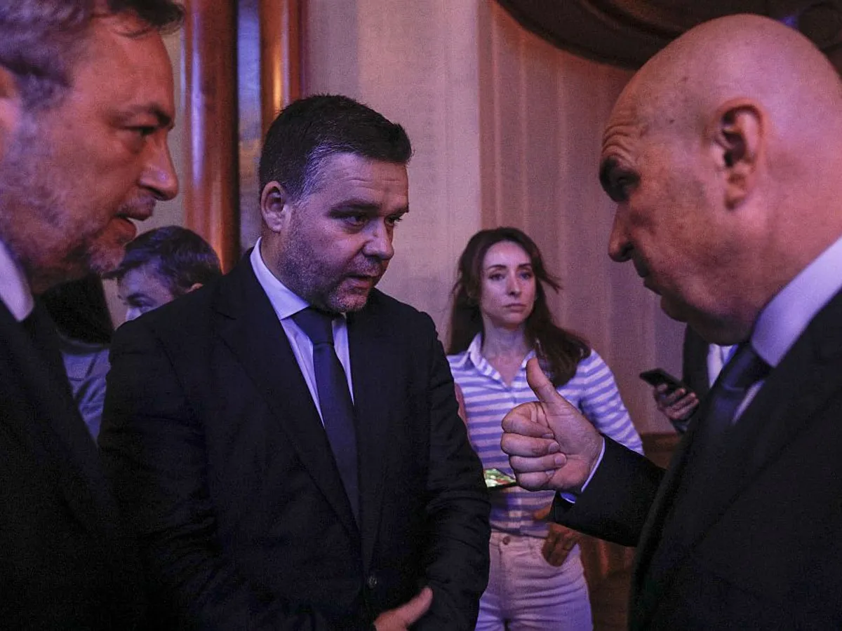 Ciprian Ciucu, la reuniunea Consiliului Naţional PNL - Foto: INQUAM PHOTOS/Mălina Norocea