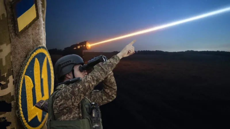 Noua armă SF al Ucrainei. Laserul Tryzub distruge instantaneu dronele lui Putin de la 2 km - Foto: Profimedia images