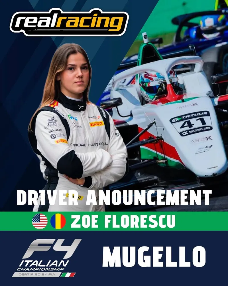 Zoe Florescu Potolea - Foto: Facebook / Real Racing