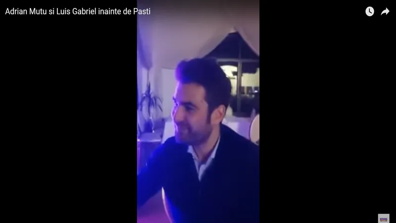 Adi Mutu a petrecut pe manele înainte de Paște. / youtube