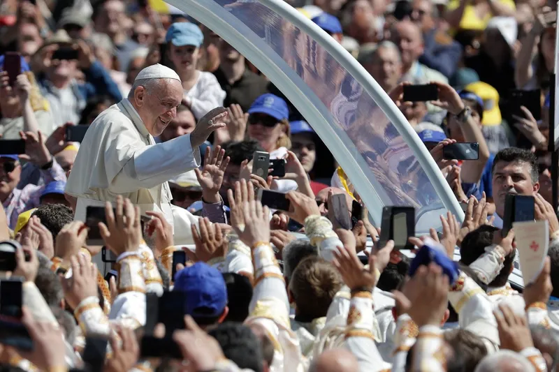 Papa Francisc la Blaj