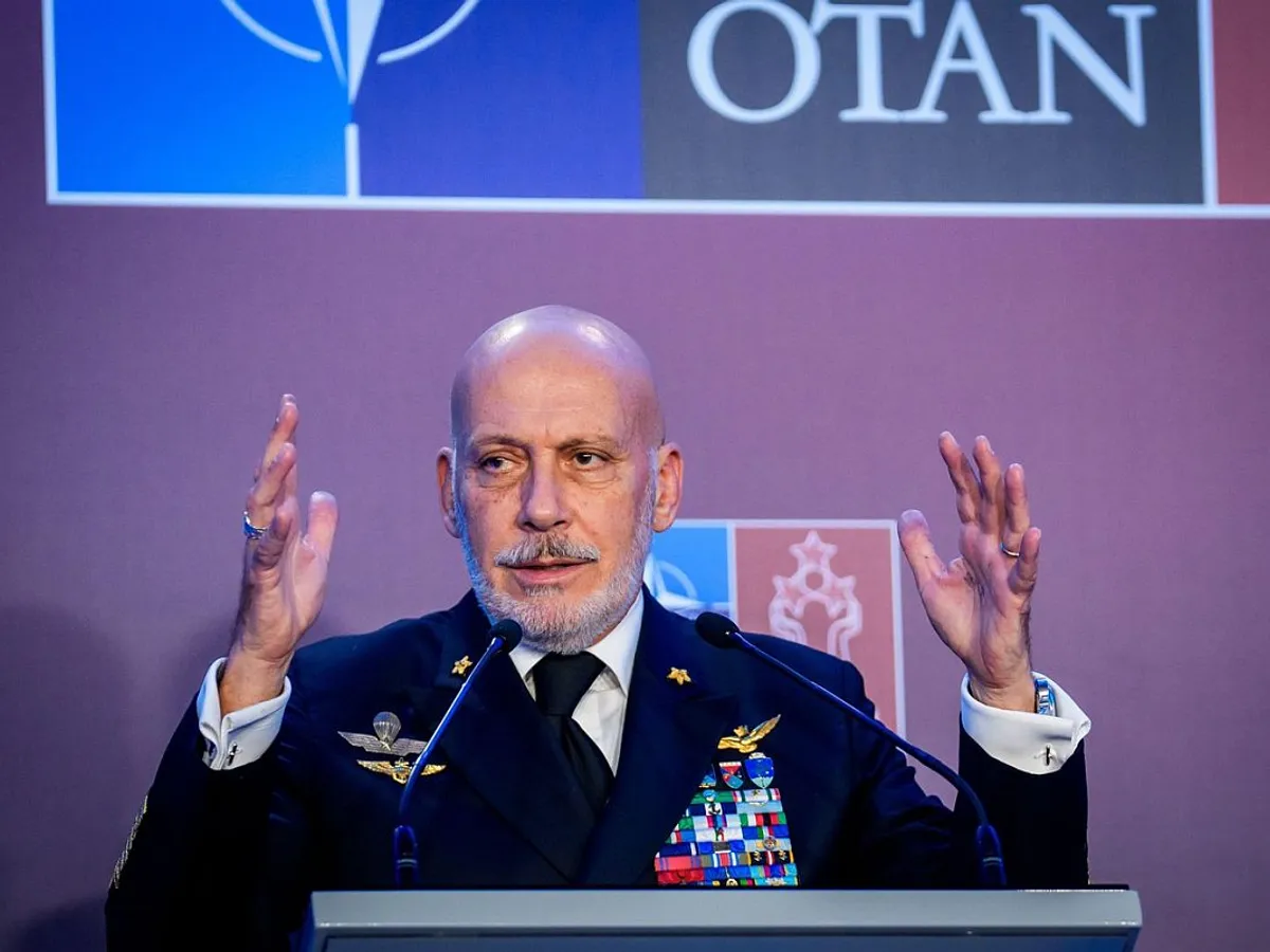 Giuseppe Cavo Dragone, preşedintele Comitetului Militar NATO - Foto: Profimedia Images