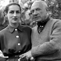 Picasso și Gilot Francoise - Foto: Wamu.org