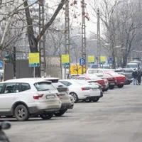 Locuri de parcare în București. Foto: Inquam Photos / Bogdan-Ioan Buda