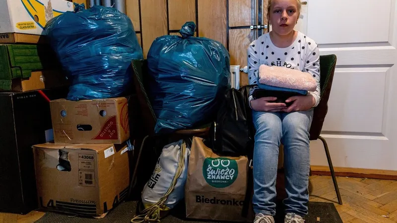 Sâmbătă, în Polonia au intrat în jur de 24.900 de refugiaţi din Ucraina - Foto: Profimedia Images