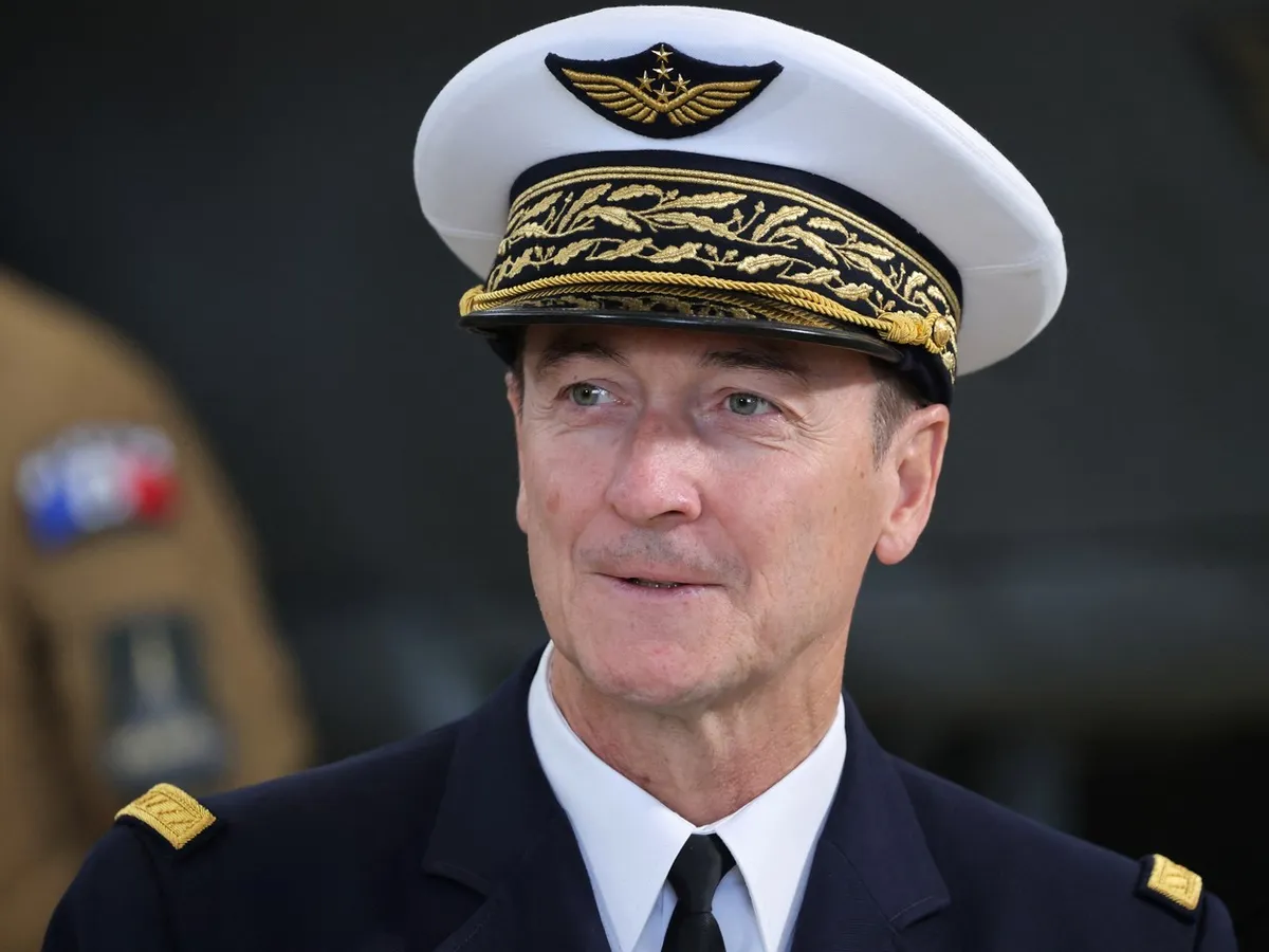 generalul Fabien Mandon, șeful Statului Major al Apărării