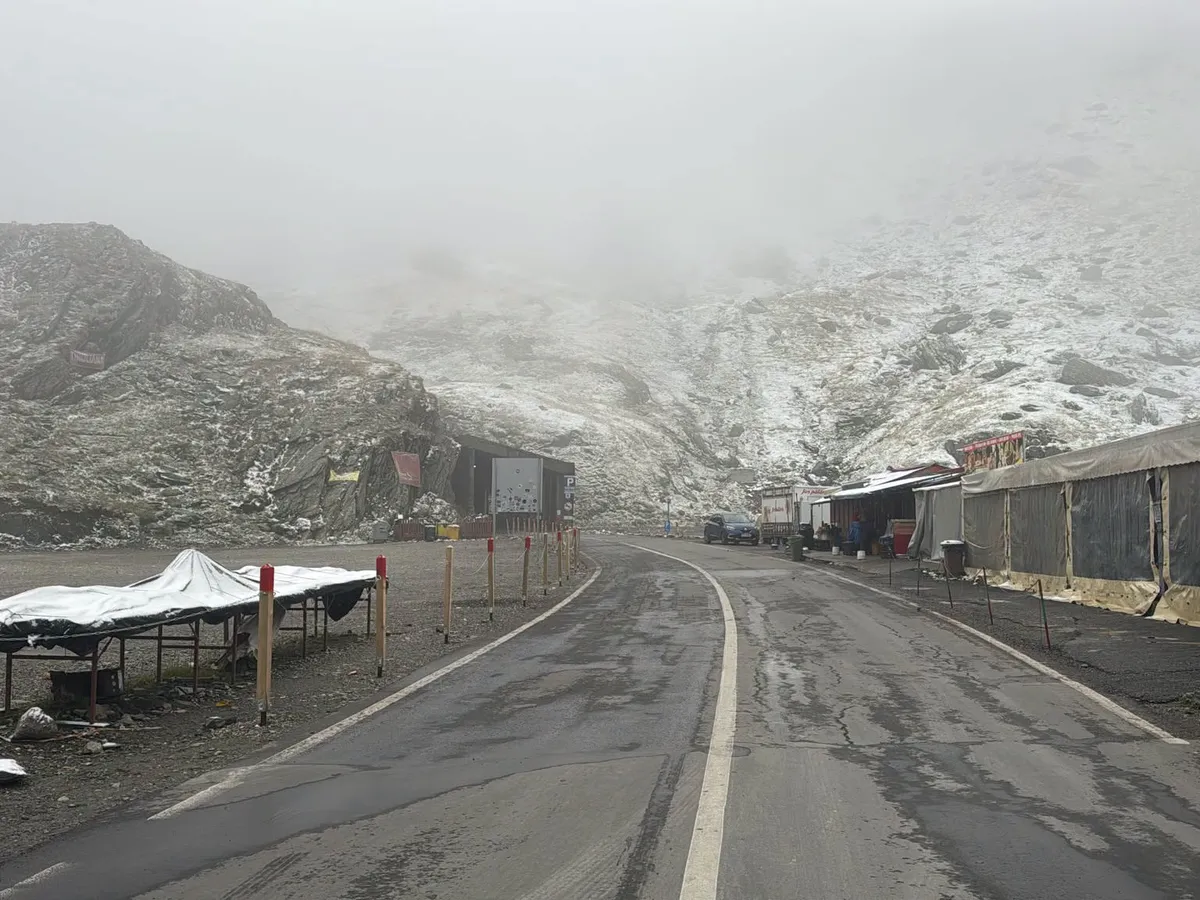 Transfăgărășan - Foto: facebook/ Direcţia Regională de Drumuri şi Poduri (DRDP) Braşov