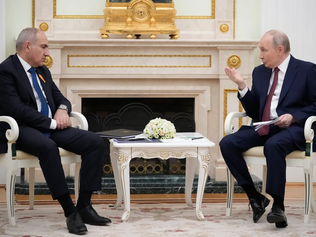 Putin somează Armenia să aleagă: „Aderarea la UE” este incompatibilă cu Uniunea Eurasiatică