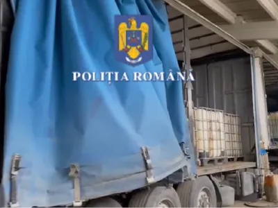 Poliția a prins hoții de combustibil FOTO: Poliția Română