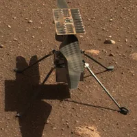 Primul zbor al elicopterului Ingenuity pe planeta Marte a fost amânat. Foto NASA