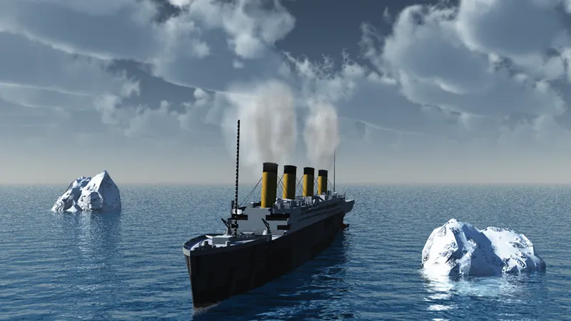 Titanic, reconstituire grafică - Foto: Wikimedia/	Nesnad/CC BY 3.0