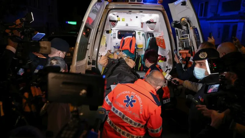 Joaca de-a evacuarea la Spitalul Foișor. Primul ordin, dar în martie și retras în aprilie. Foto Inquam Photos/Sabin Cîrstoveanu