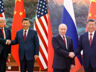 „La fel, dar diferit”. Cum i-a primit Xi pe Trump și Putin la Beijing și de ce s-a asigurat că diferențele vor fi observate