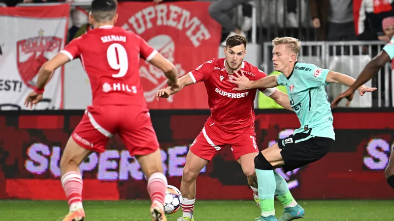 Dinamo, pe locul 2 în campionat, după 1-0 cu UTA Arad. Rednic: „Nu era meci de pierdut” - Foto: digisport.ro/Sport Pictures