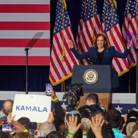 Kamala Harris, campanie în forță. Pune „tunurile” pe Trump: „Vrea să ne ducă țara în înapoiere” - Foto: Profimedia images