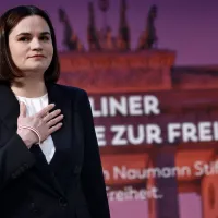 Svetlana Tihanovskaia, liderul opoziţiei din Belarus, aflată în exil - Foto: Profimedia Images