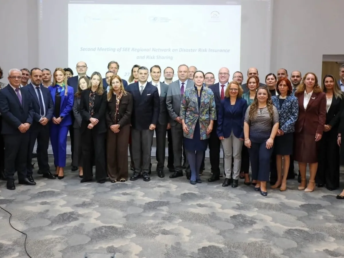 Poză de ansamblu de la cea de-a doua reuniune a SEE Regional Network on Disaster Risk Insurance and Risk Sharing - Foto: arhiva personală