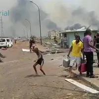 Explozii într-o unitate militară din Guineea Ecuatorială: sute de răniți și cel puțin 17 morți/FOTO: Twitter