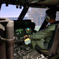VIDEO Simulatoare de zbor românești pentru elicoptere Blackhawk. Lecții de luptă în Asia  / Flight Global