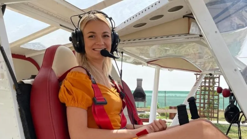 Tânăra decedată în accidentul aviatic din județul Giurgiu- FOTO Antena3