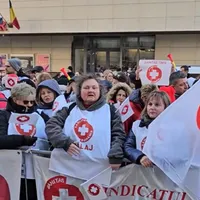 Sute de medici amenință cu greva generală Foto: Facebook/ Federația Sanitas