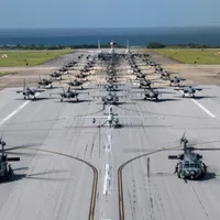 VIDEO Momentul în care 24 de avioane F-22 și șase T-38 au decolat simultan din SUA. Țintele urmărite - Foto: Profimedia images - Caracter ilustrativ