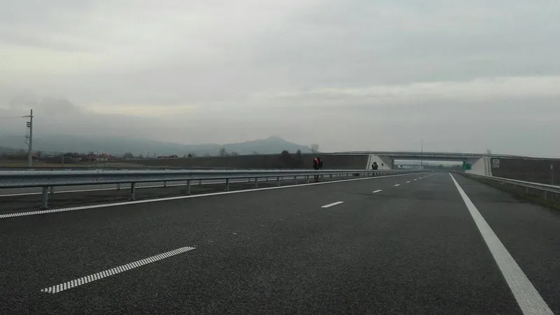 Se „naște” autostrada București - Giurgiu - Foto: Facebook/CNAIR - cu rol ilustrativ
