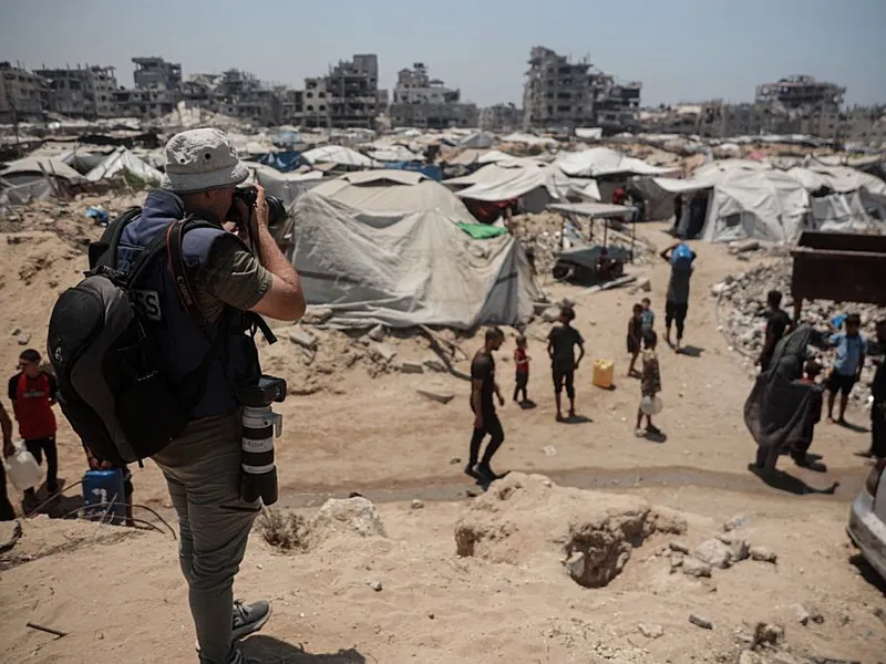 Frustrarea și alarma din Gaza l-au determinat pe Macron să acționeze singur în privința Palestinei - Foto: Profimedia Images