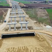 Cum se lucrează pe Autostada A0 Sud? Turcii de pe lotul 3, la 60% cu o lună înainte de termen - Foto: Facebook/Asociația Pro Infrastructură